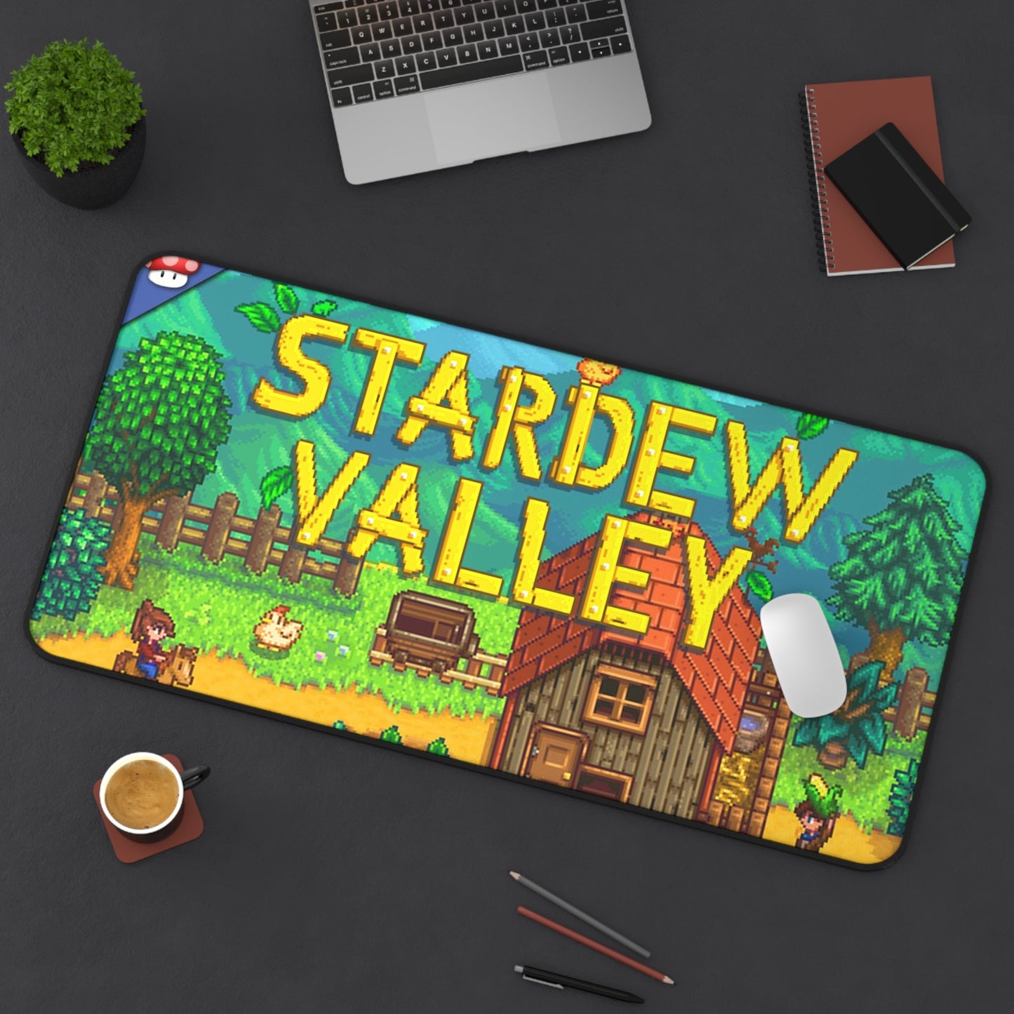 Stardew Valley High Definition Online PC PS Video Game Desk Mat Mousepad