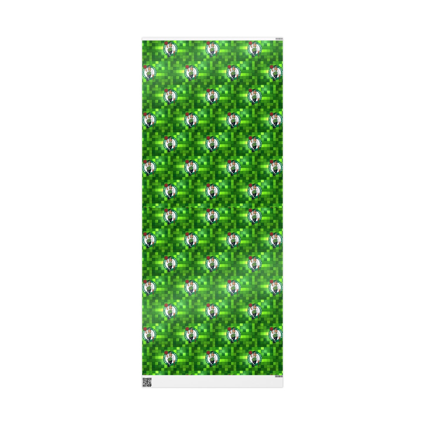 Boston Celtics NBA Birthday Gift Wrapping Paper Basketball Holiday