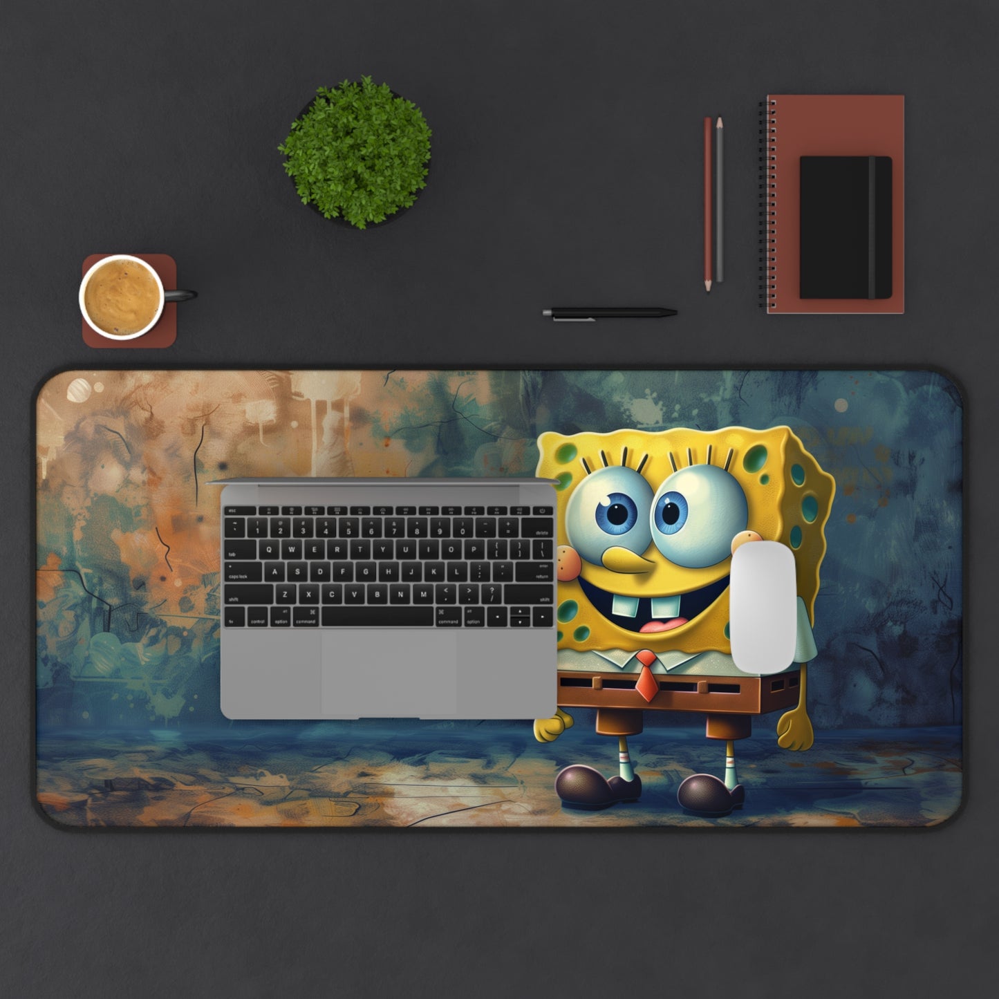 SpongeBob SquarePants Cartoon High Definition PC PS Video Game Desk Mat Mousepad