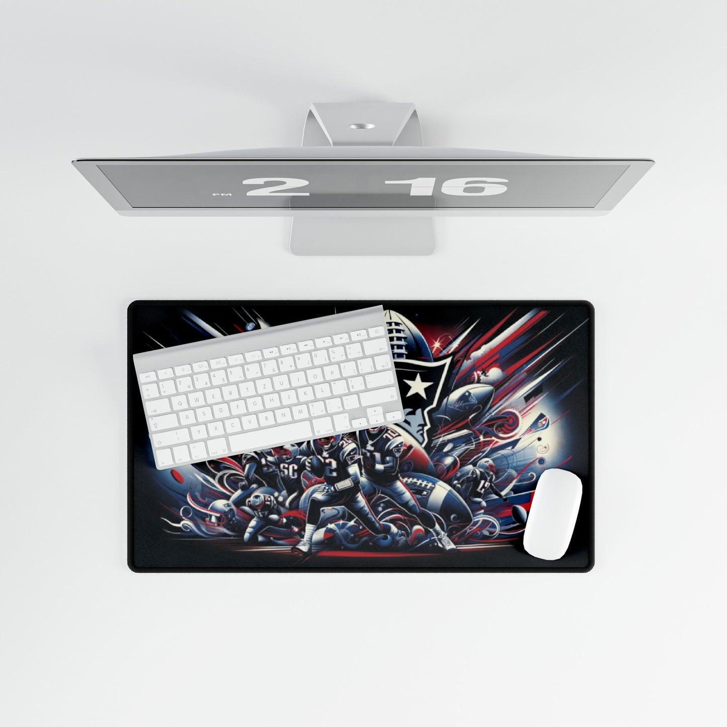 New England Patriots NFL Football High Definition Desk Mat Mousepad