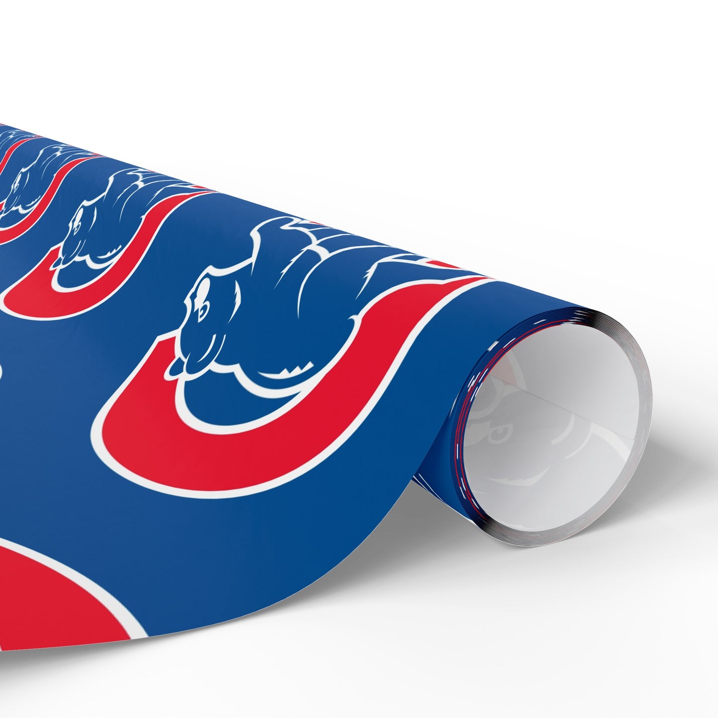 Chicago Cubs Baseball MLB Birthday Gift Wrapping Paper Holiday