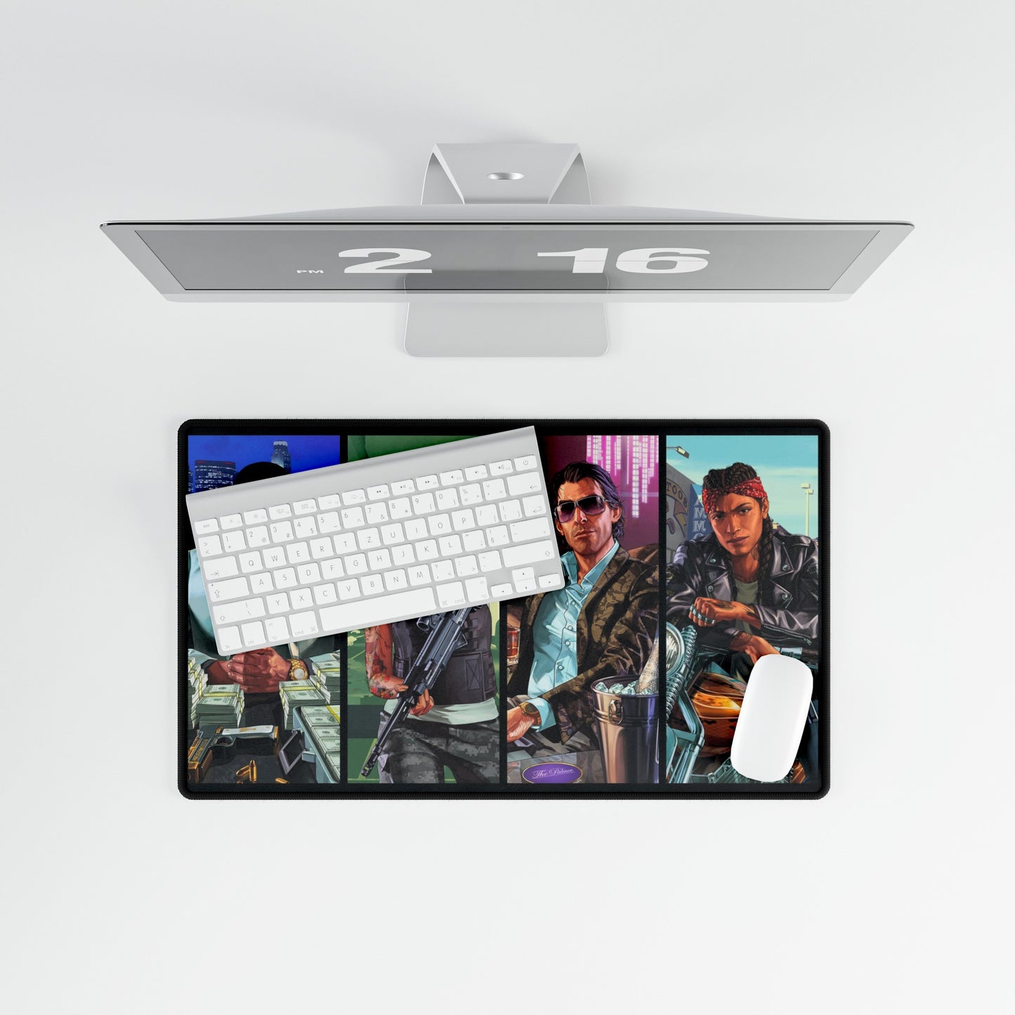 GTA 5 Grand Theft High Definition PC PS Video Game Desk Mat