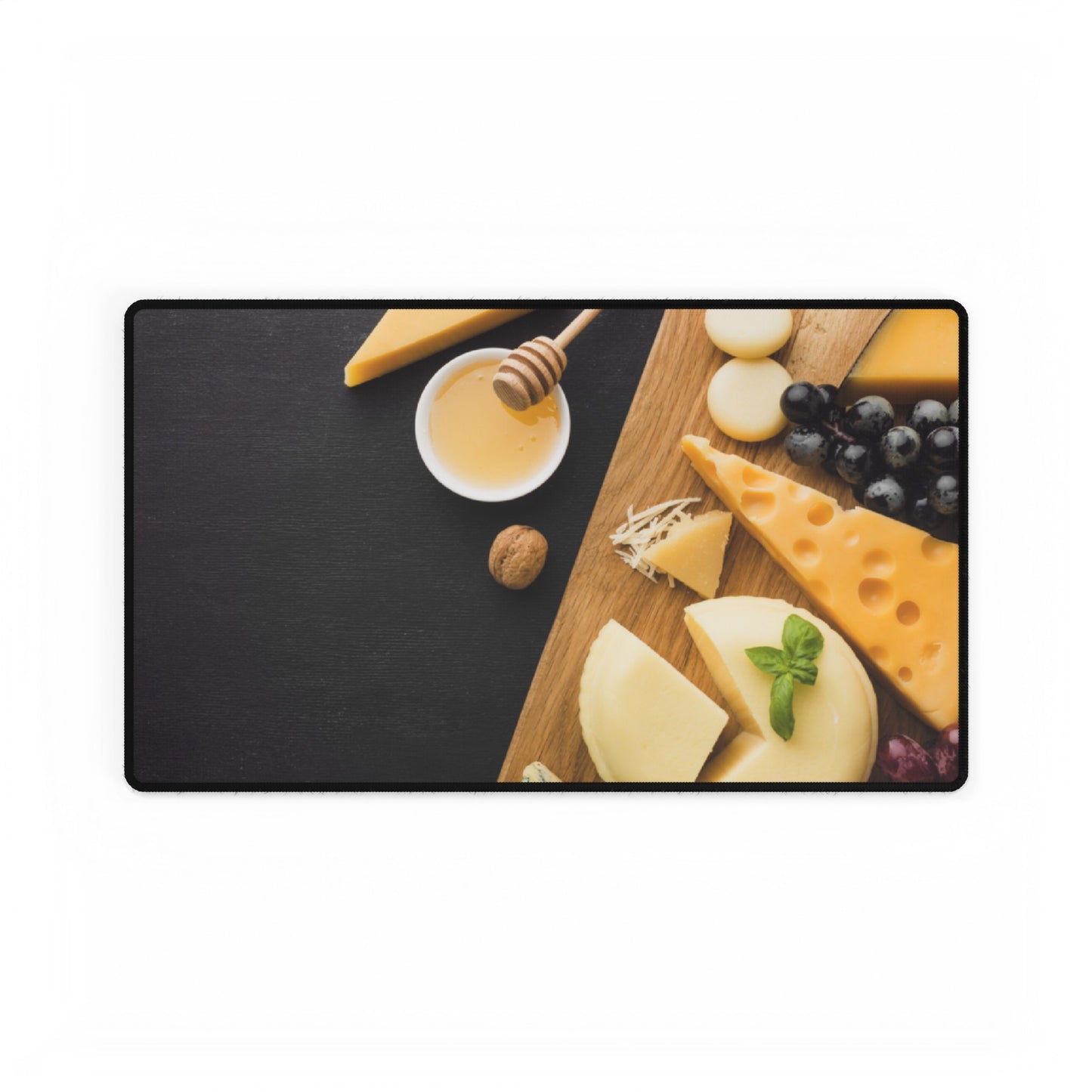 Cheese Lovers Grapes Honey charcuterie board High Definition Desk Mat Mousepad