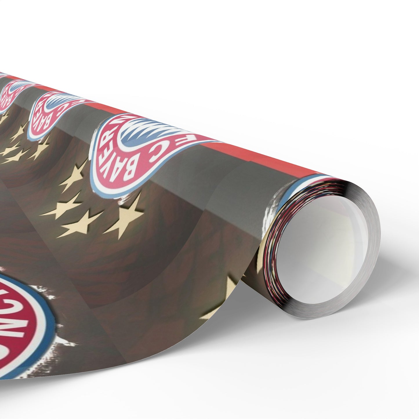 FC Bayern Munich Premier League Soccer Futbol Gift Wrapping Paper Holiday