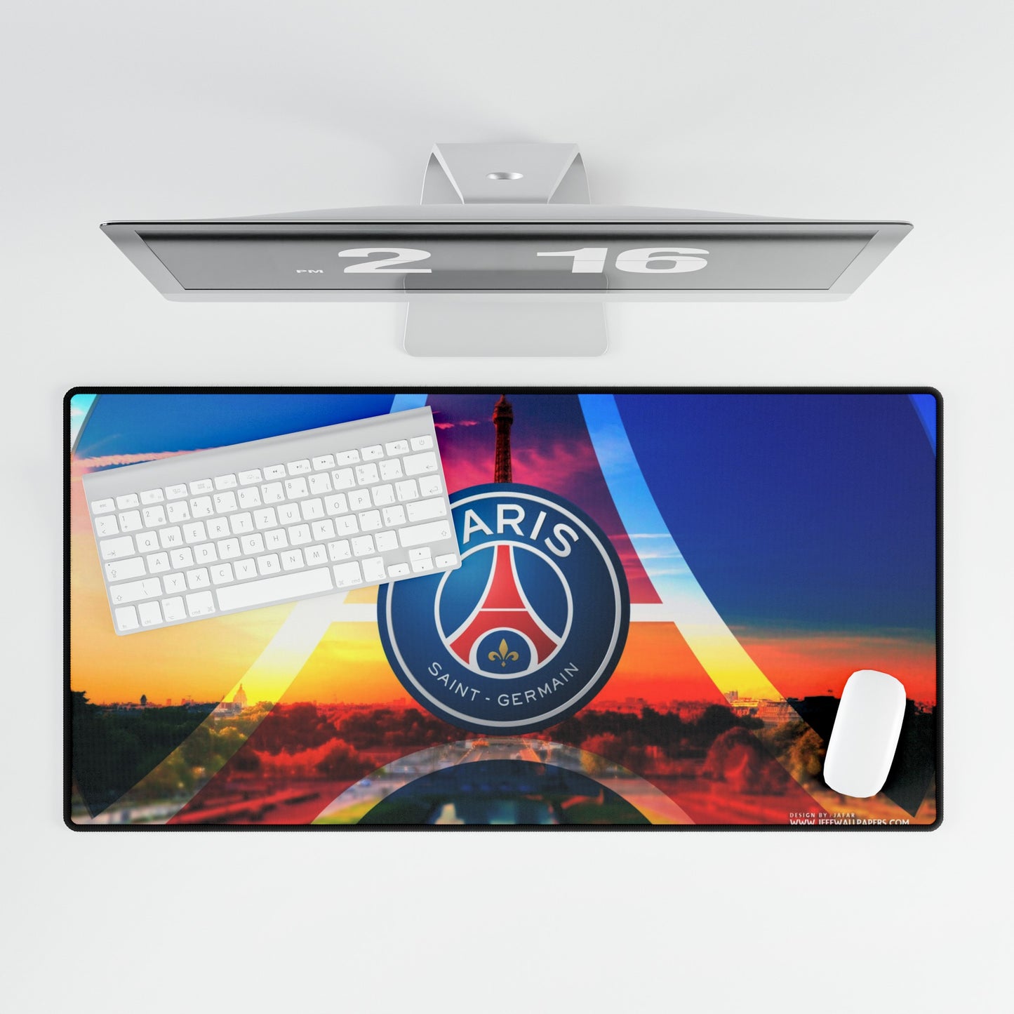 Paris Saint-Germain Premier League Soccer Futbol High Definition Desk Mat Mousepad