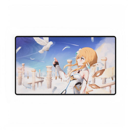 Genshin Impact Angel Furina Aether Paimon Neuvillette High Definition PC PS Video Game Desk Mat