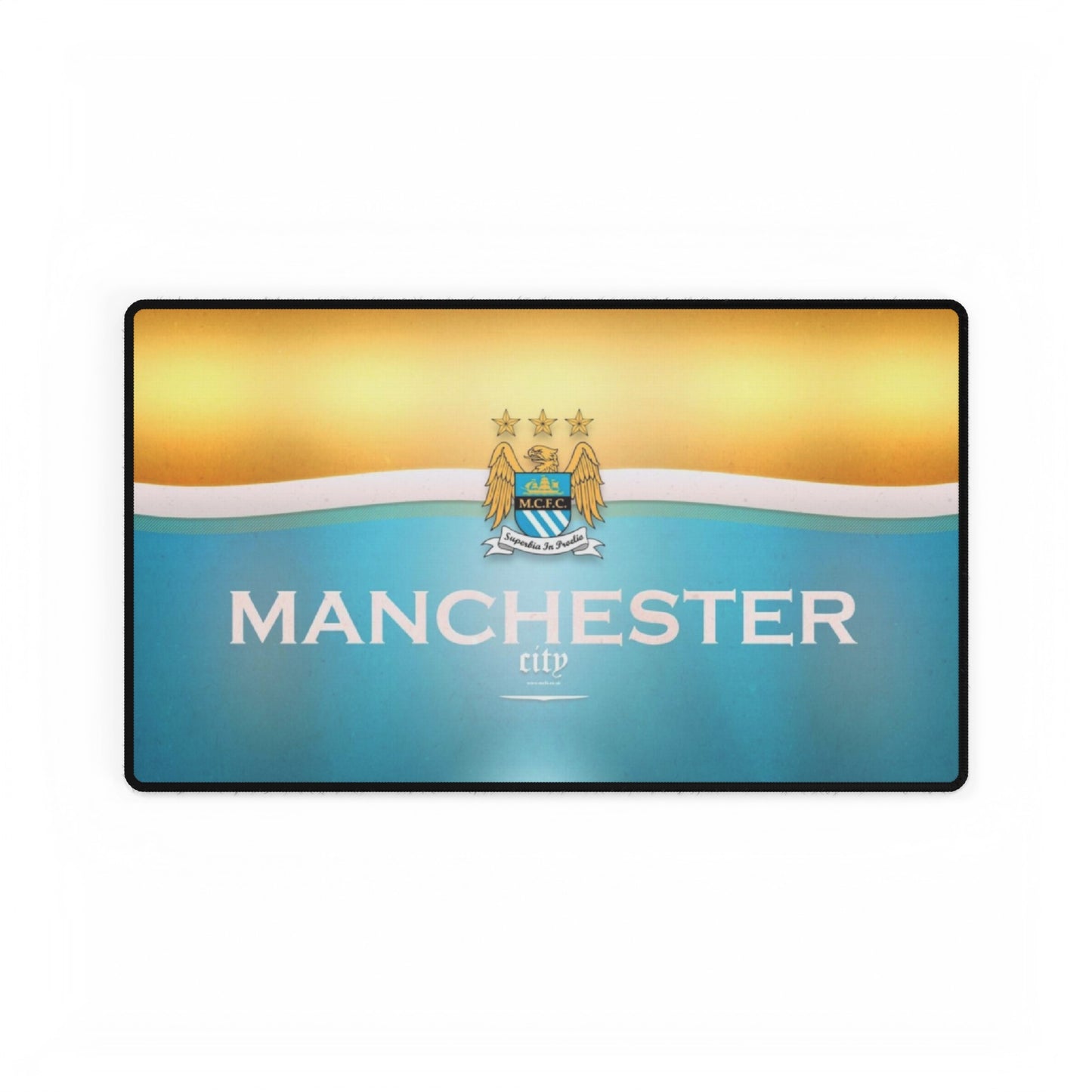 Manchester City Premier League Soccer Futbol High Definition Desk Mat Mousepad