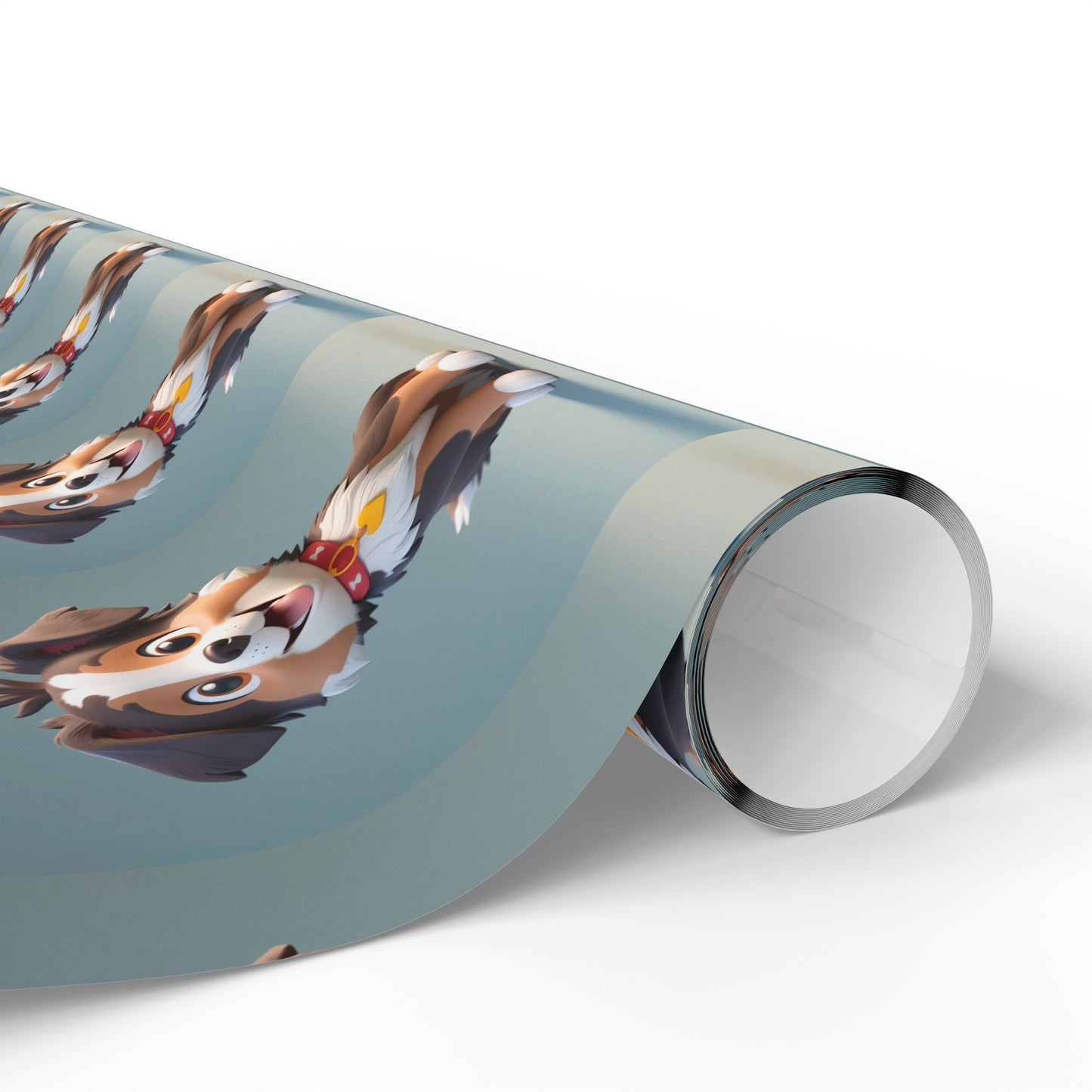 Australian Shepard Gray Birthday Gift Present Holiday Wrapping Paper Dog