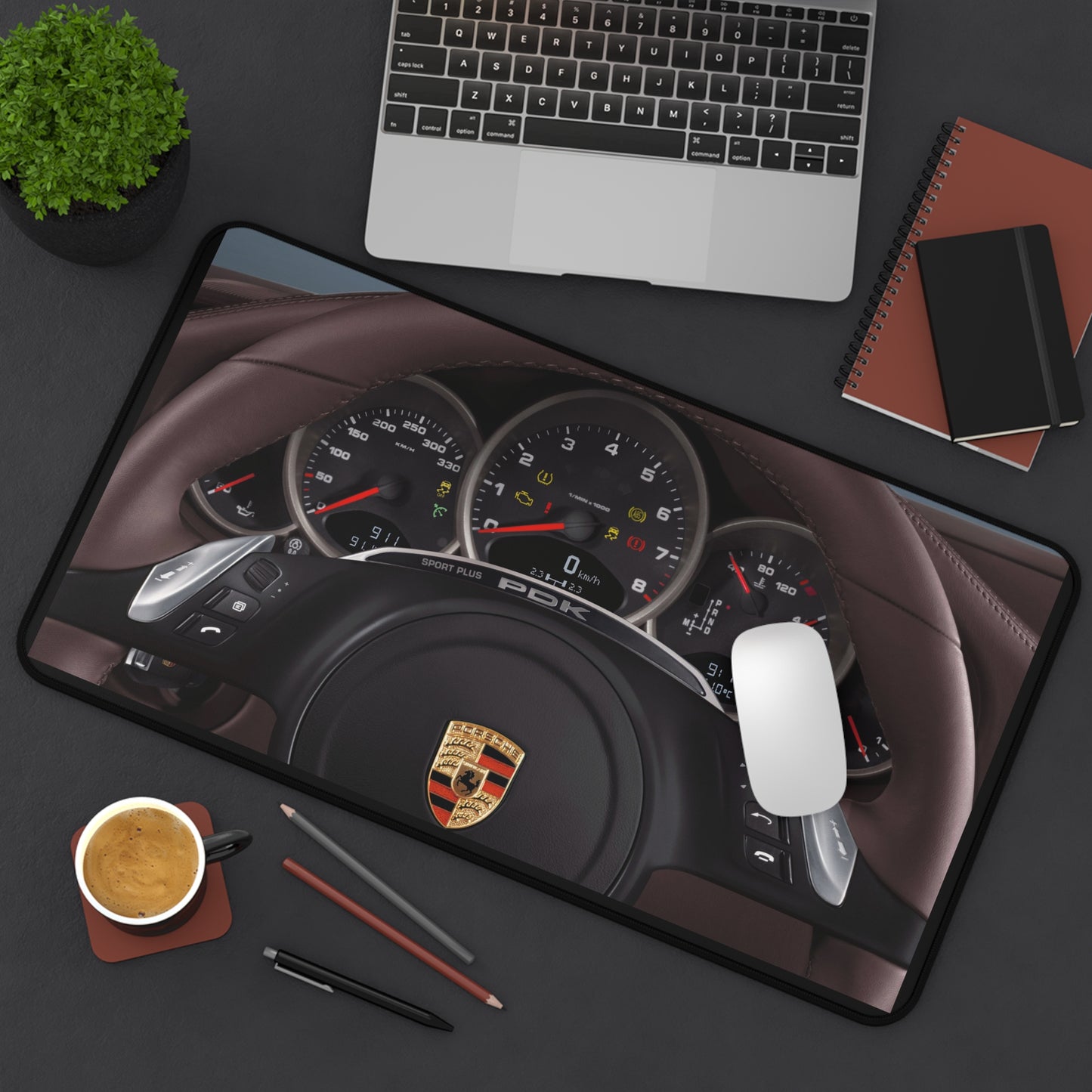 Porsche Dash High Definition Super Car Office Home Decor Desk Mat Mousepad