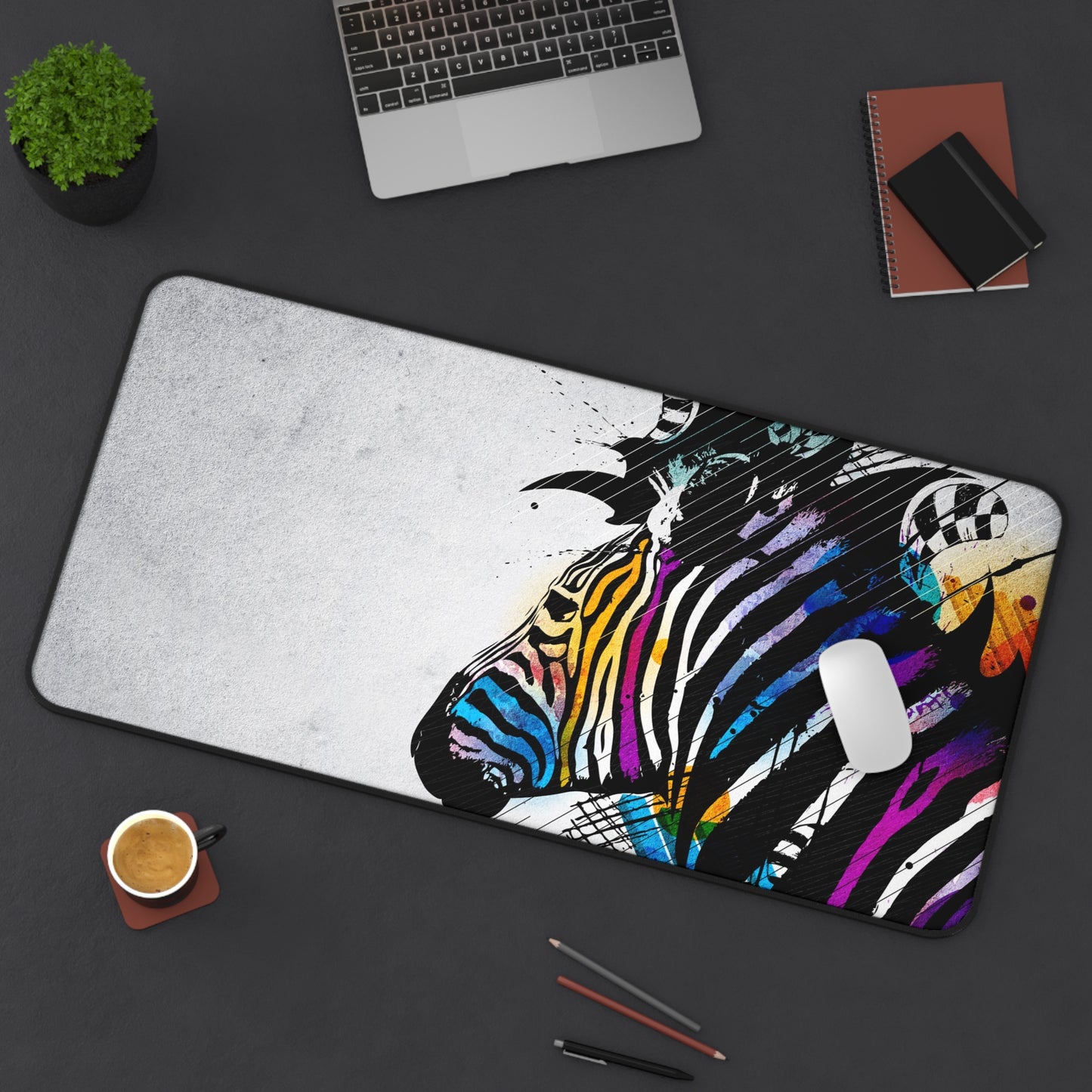 Tie-dye Zebra High Definition Game Home Video Game PC PS Desk Mat Mousepad