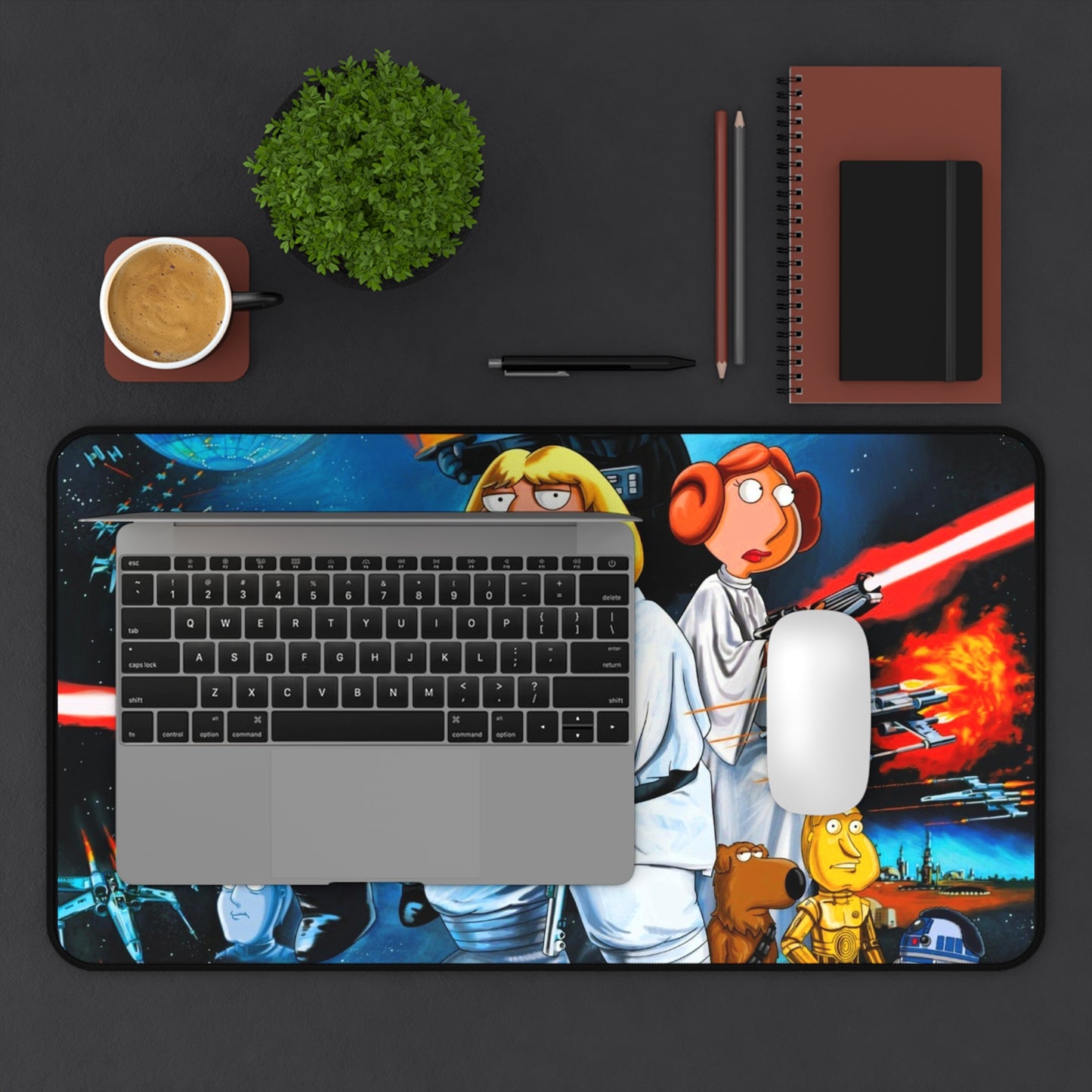 Family Guy Star wars Cartoon PC PS High Definition Video Game Desk Mat Mousepad