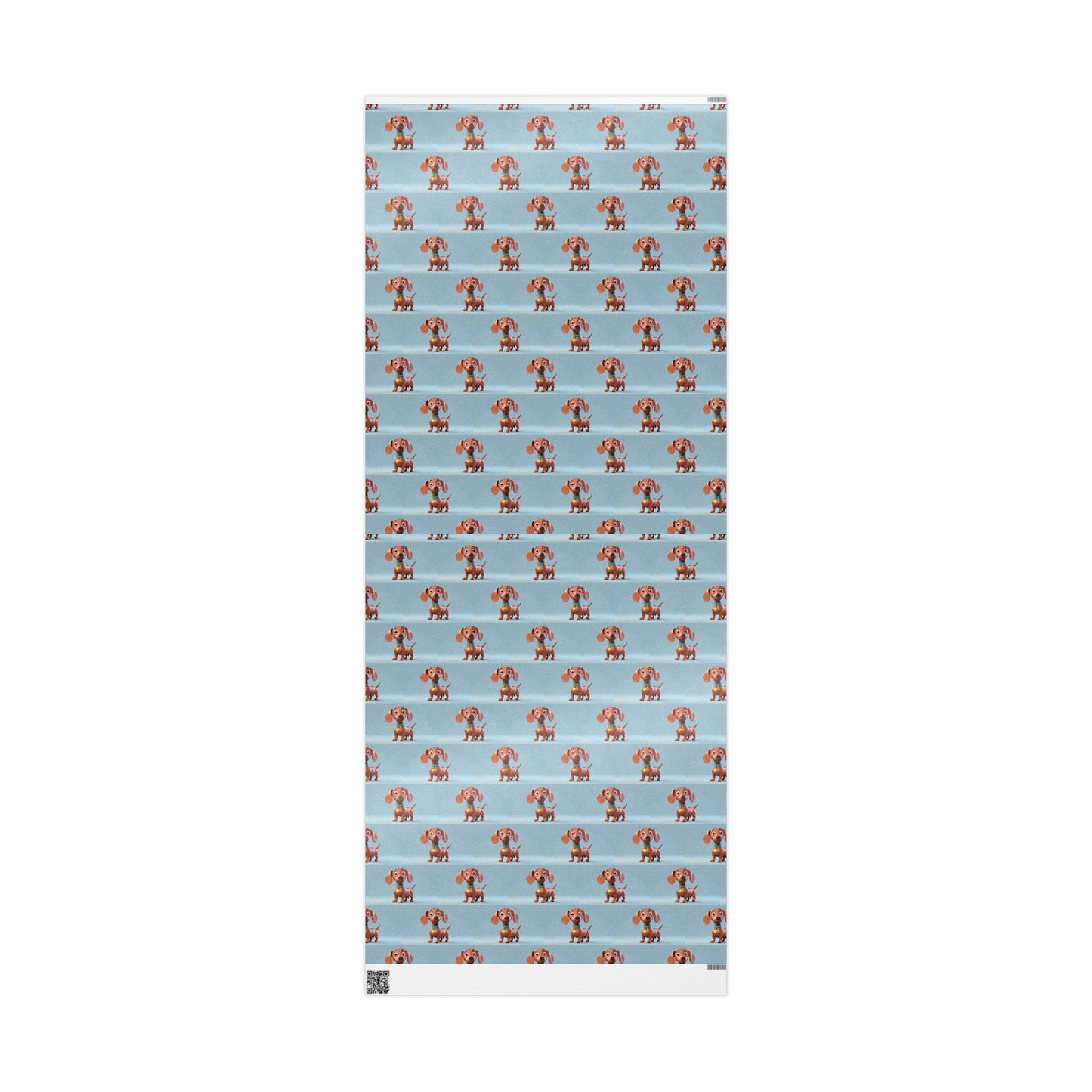 Cute Cartoon Dachshund Weiner Dog Birthday Gift Present Holiday Wrapping Paper