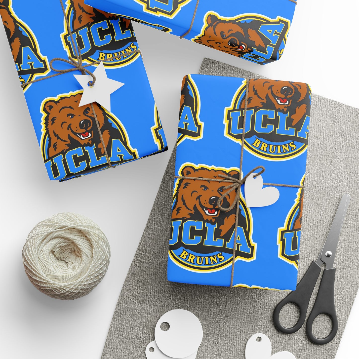 UCLA Bruins NCAA College Graduation Alumni Birthday Gift Wrapping Paper Holiday