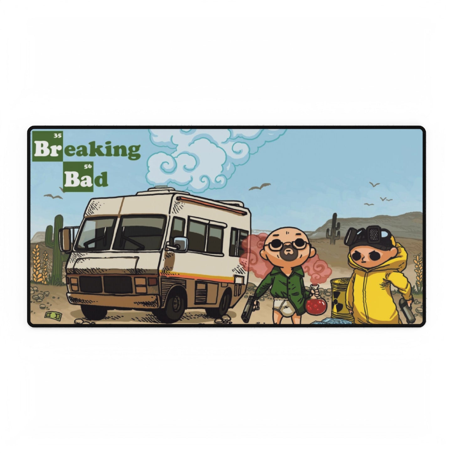 Breaking Bad Heisenberg High Definition PC PS Video Game Desk Mat Mousepad