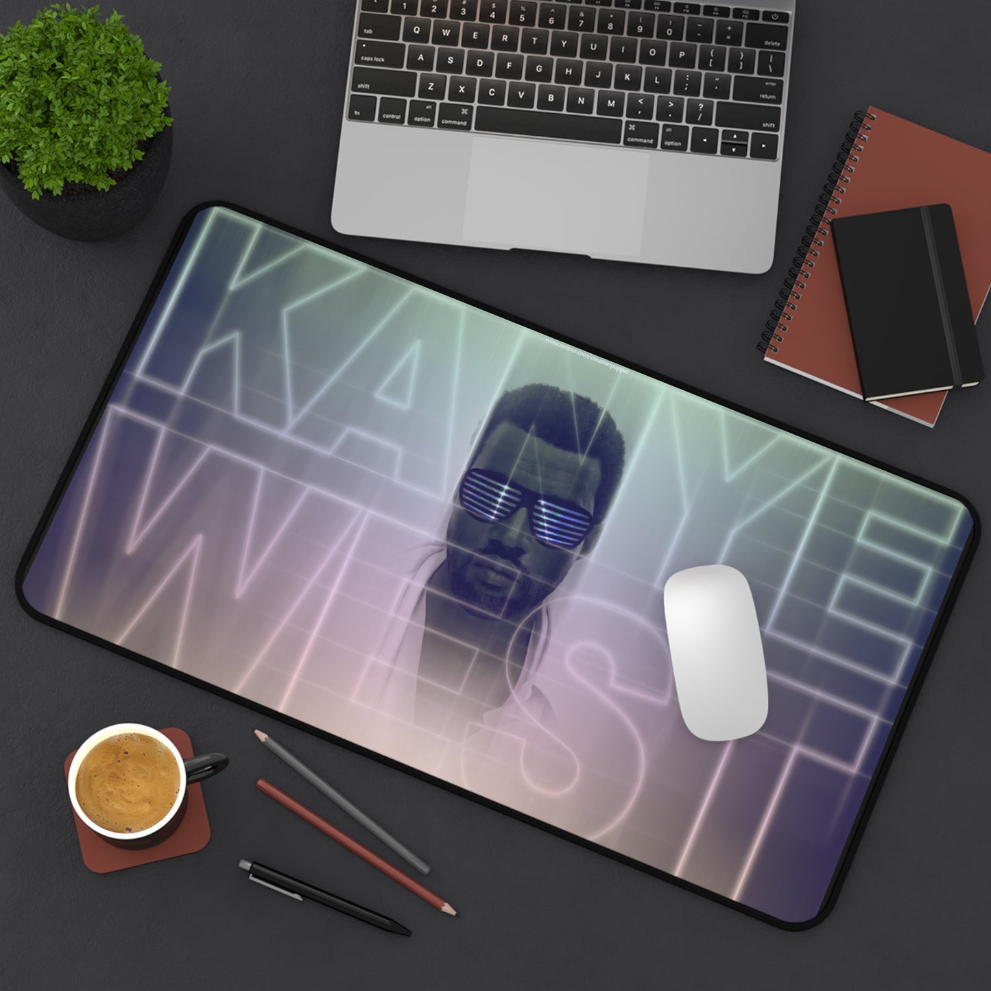 Kayne West Art High Definition Home Video Game PC PS Desk Mat Mousepad