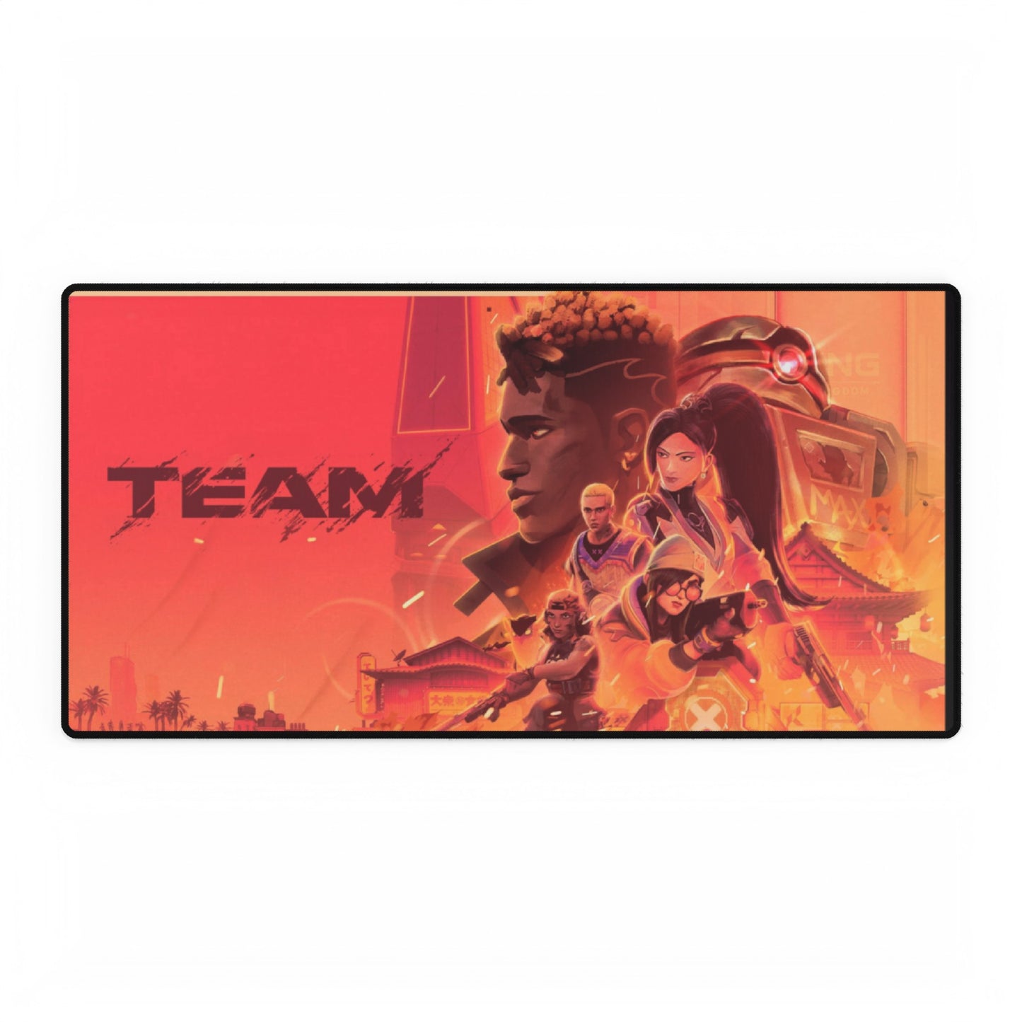 Valorant Teams Gekko Jett Omen Killjoy High Definition PC PS Video Game Desk Mat