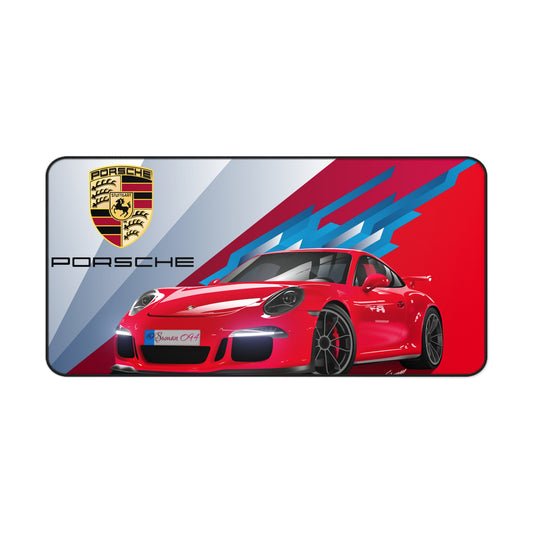 Red Porsche High Definition Super Car Office Home Decor Desk Mat Mousepad