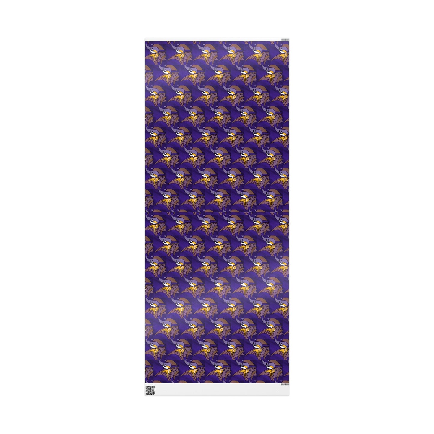 Minnesota Vikings Purple Skol Birthday Gift Wrapping Paper Holiday