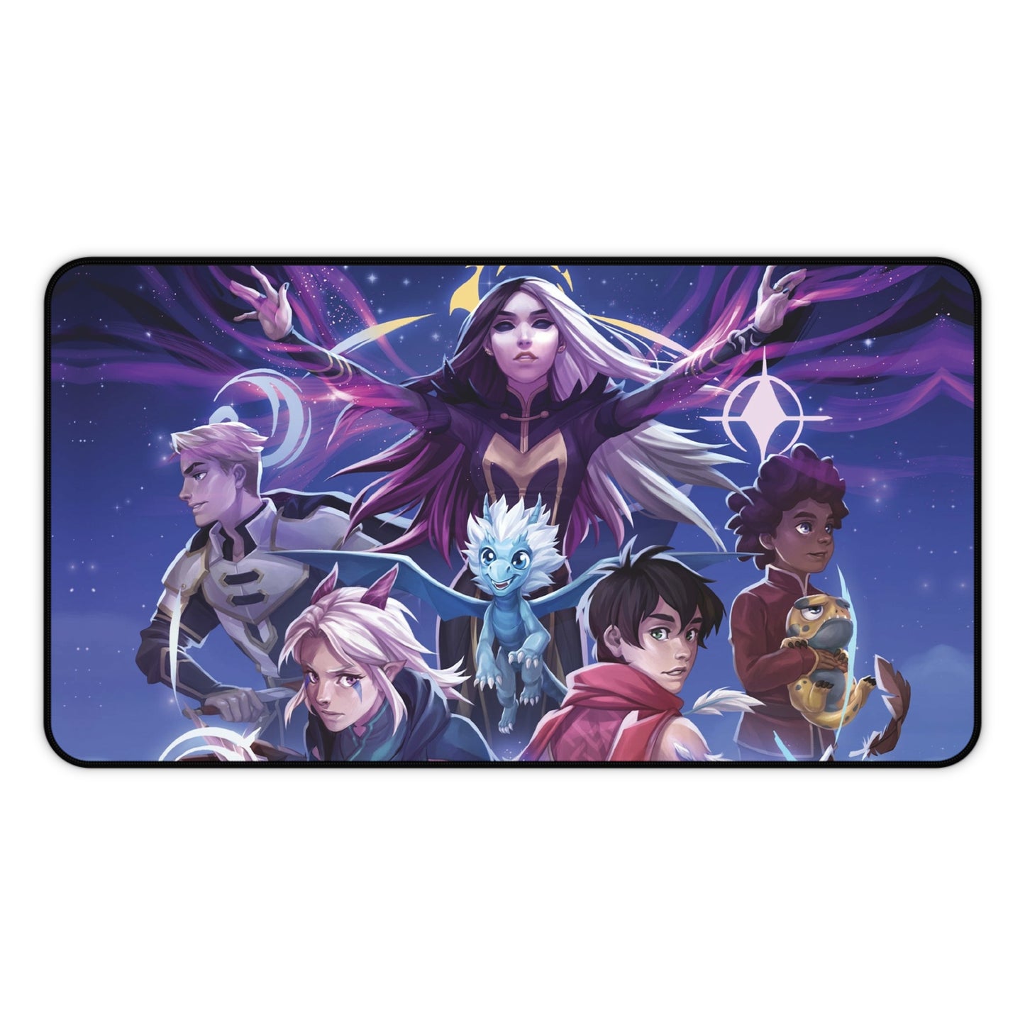 Dragon Prince cartoon PC PS High Definition Video Game Desk Mat Mousepad