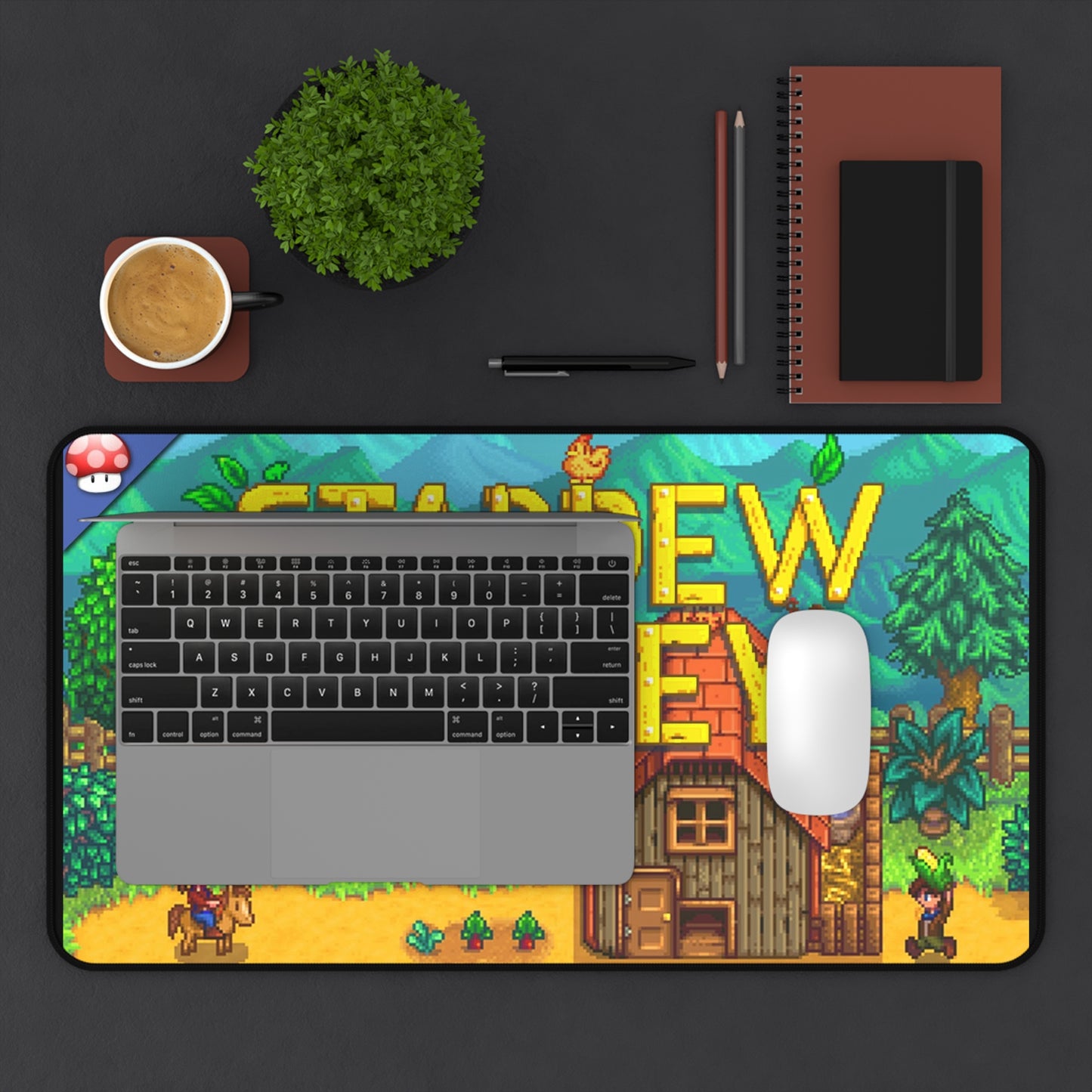 Stardew Valley High Definition Online PC PS Video Game Desk Mat Mousepad