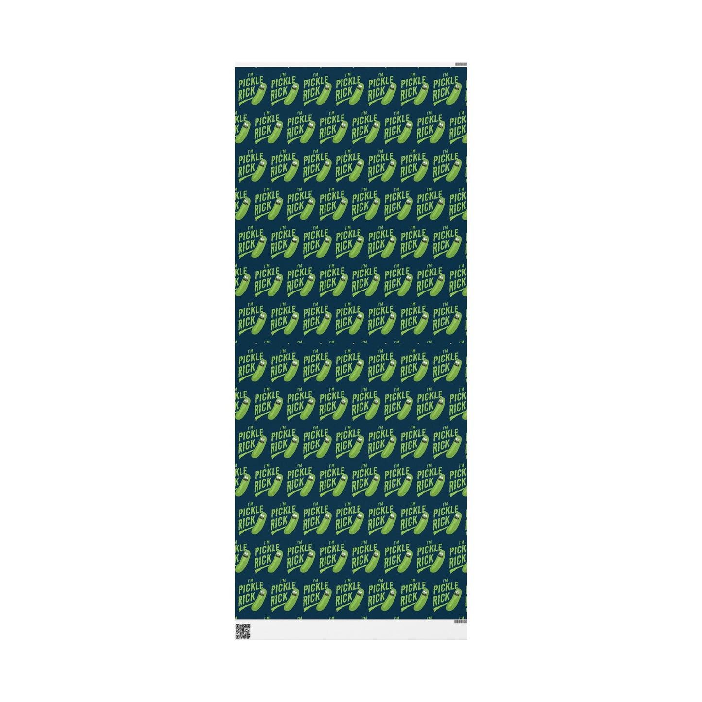 I'm Pickle Rick and Morty High Definition Funny Cartoon Birthday Gift Wrapping Paper Holiday