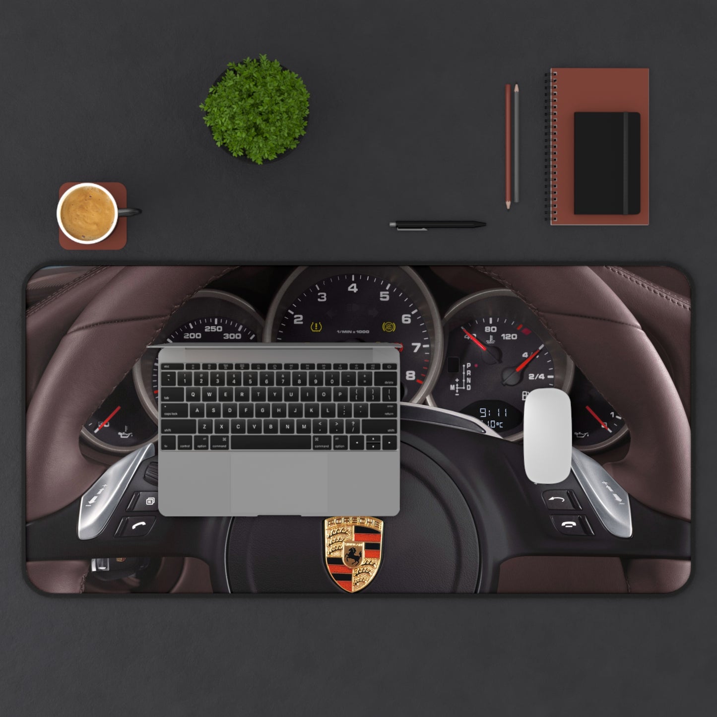 Porsche Dash High Definition Super Car Office Home Decor Desk Mat Mousepad