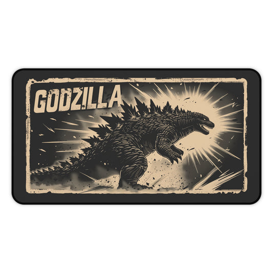 Godzilla Vintage High Definition Game Home Video Game PC PS Desk Mat Mousepad