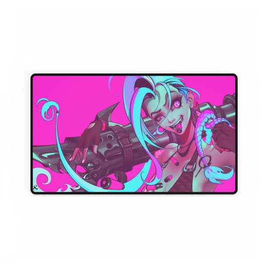 Jinx League of Legends High Definition Online PC PS Large Video Game Desk Mat Mousepad