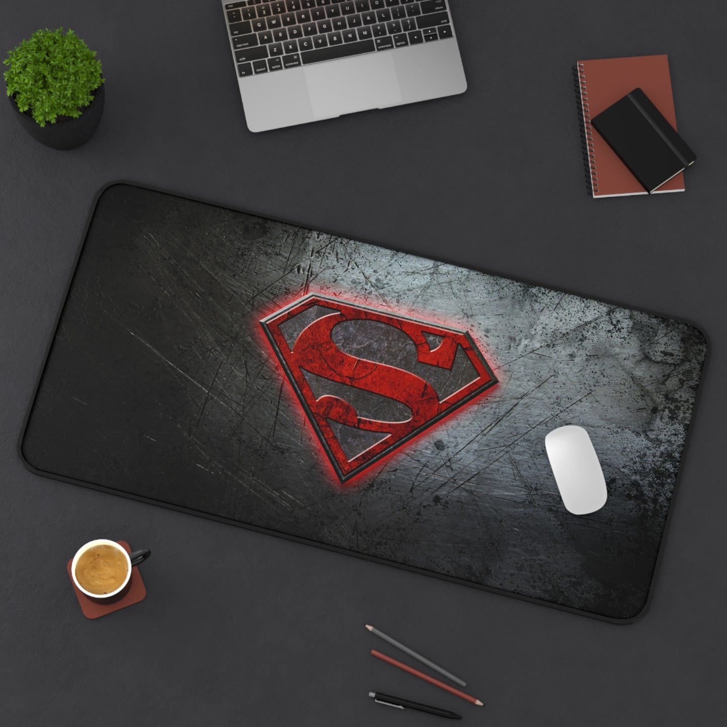 Superman DC comic book High Definition PC PS Video Game Desk Mat Mousepad