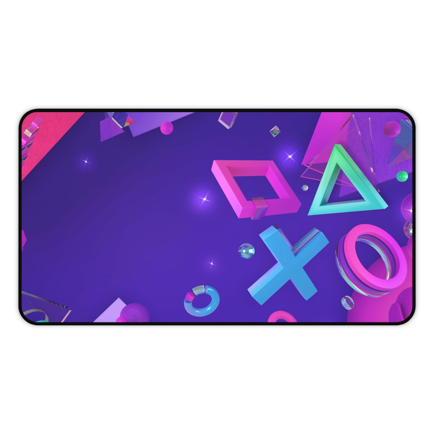 Playstation Purple High Definition Game Home Video Game PC PS Desk Mat Mousepad