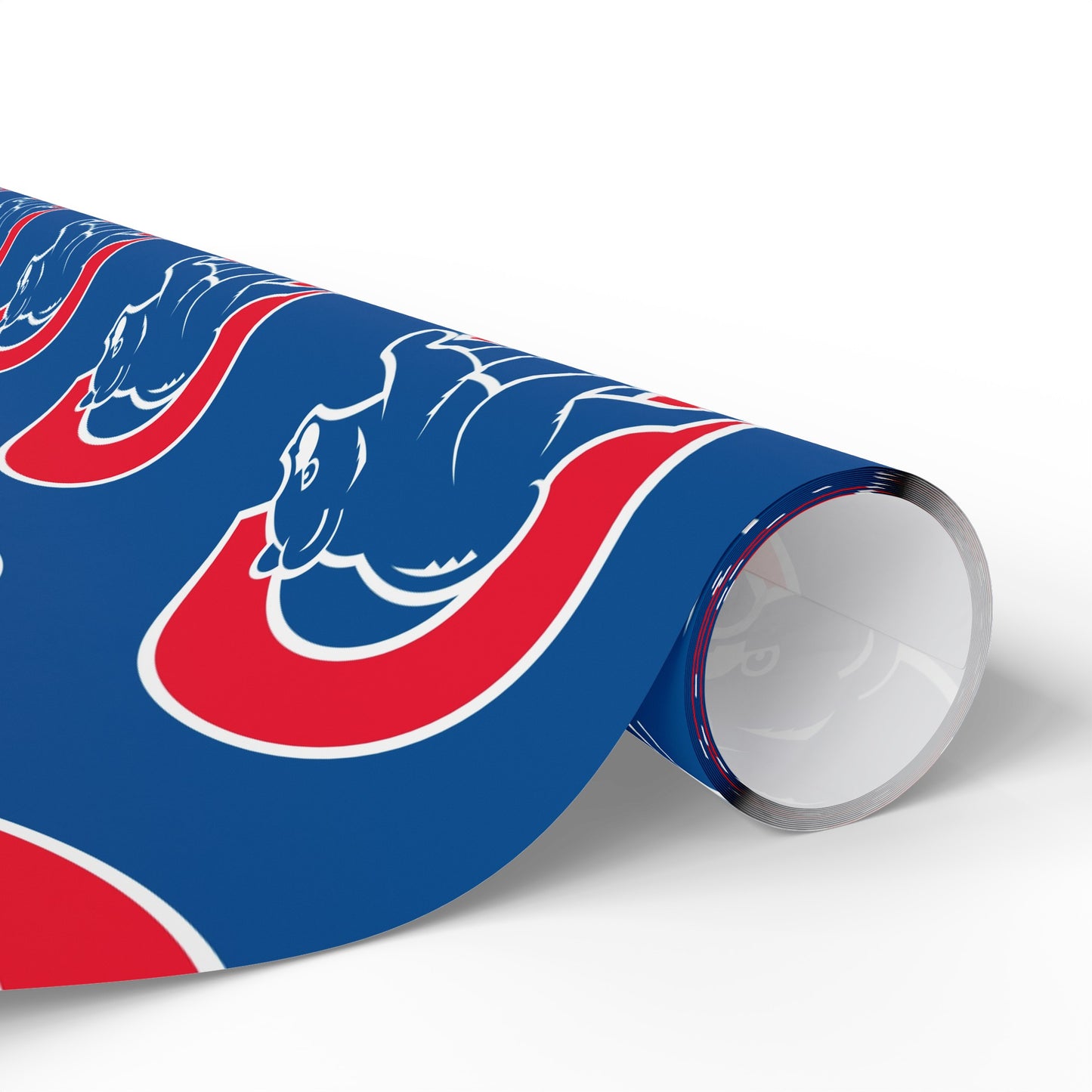 Chicago Cubs Baseball MLB Birthday Gift Wrapping Paper Holiday