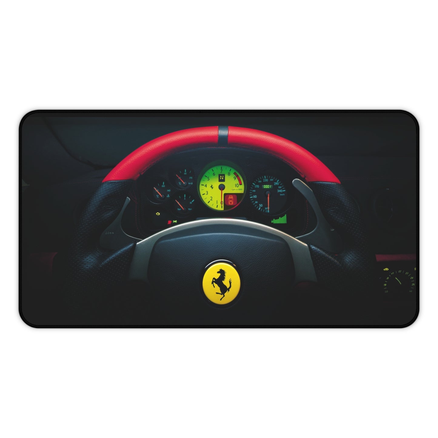 Ferrari Dash High Definition Super Car Office Home Decor Desk Mat Mousepad