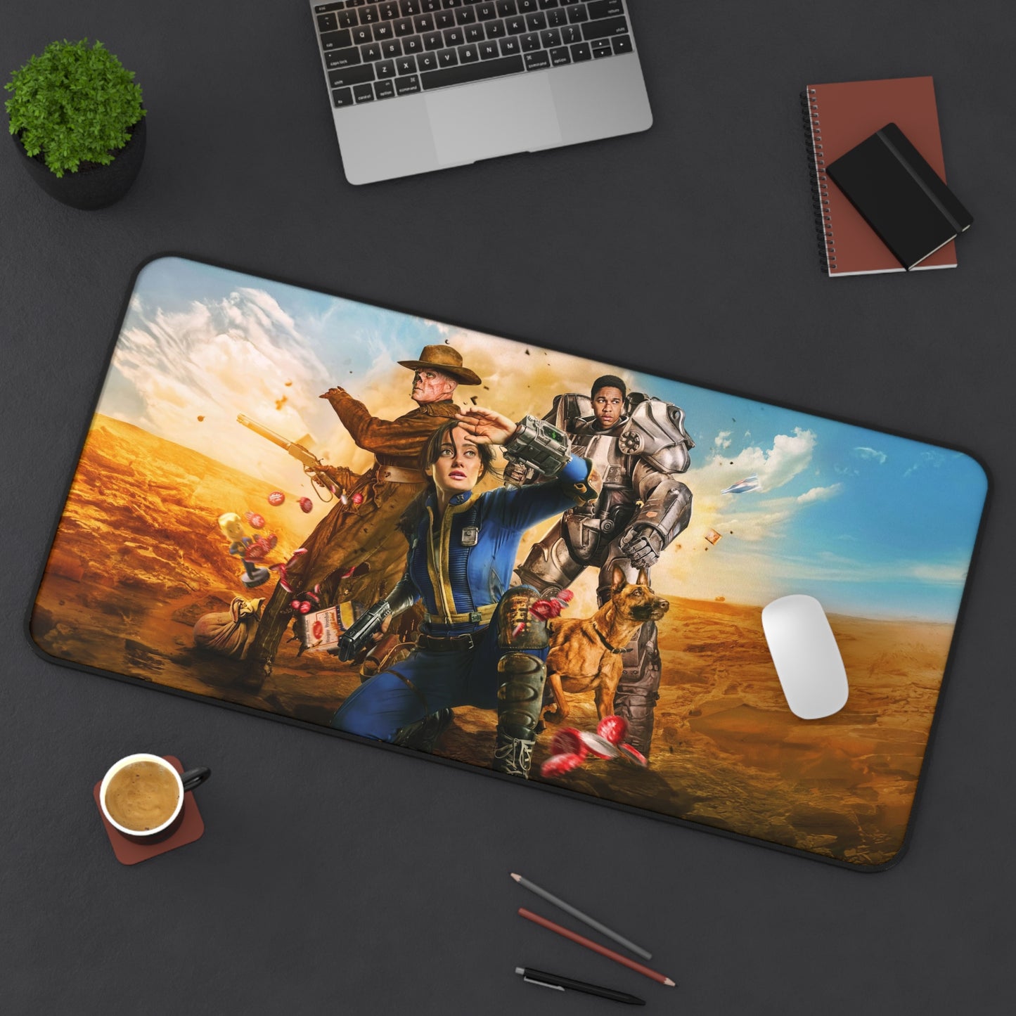 Fallout TV Show High Definition Video Game PC PS Desk Mat Mousepad