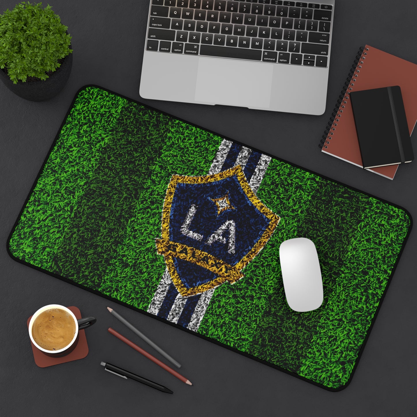 LA Galaxy MLS Futbol Soccer High Definition Desk Mat Mousepad