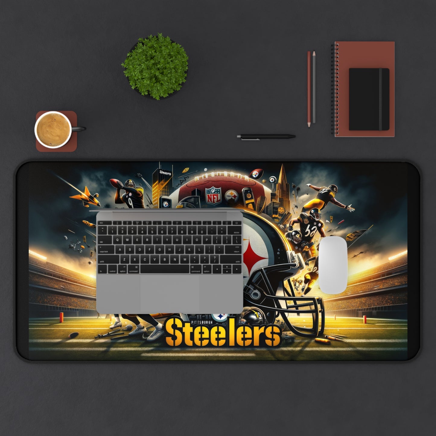 Pittsburg Steelers NFL Football High Definition Desk Mat Mousepad