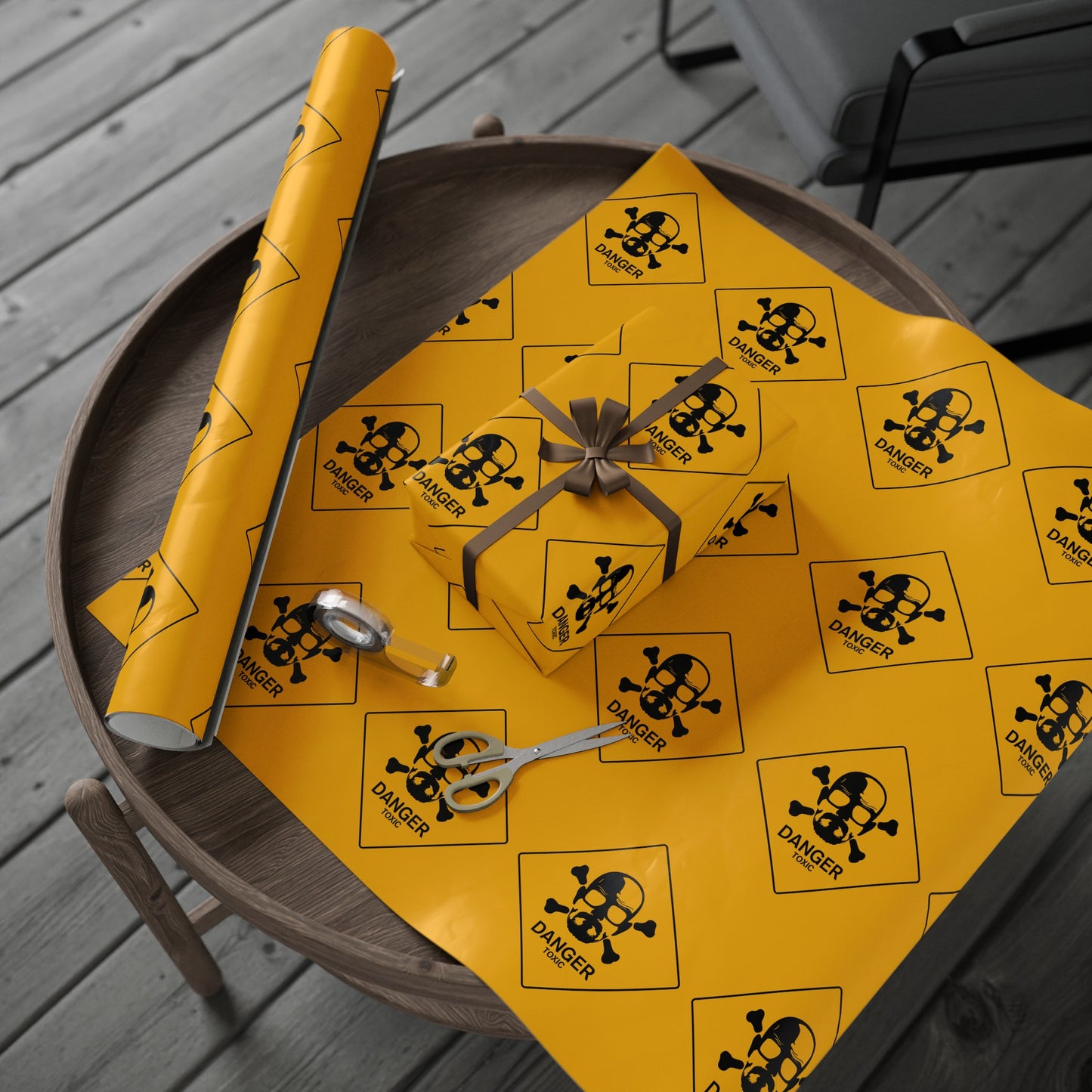 Danger Walter White Heisenberg Funny Breaking Bad Birthday Gift Wrapping Paper Holiday