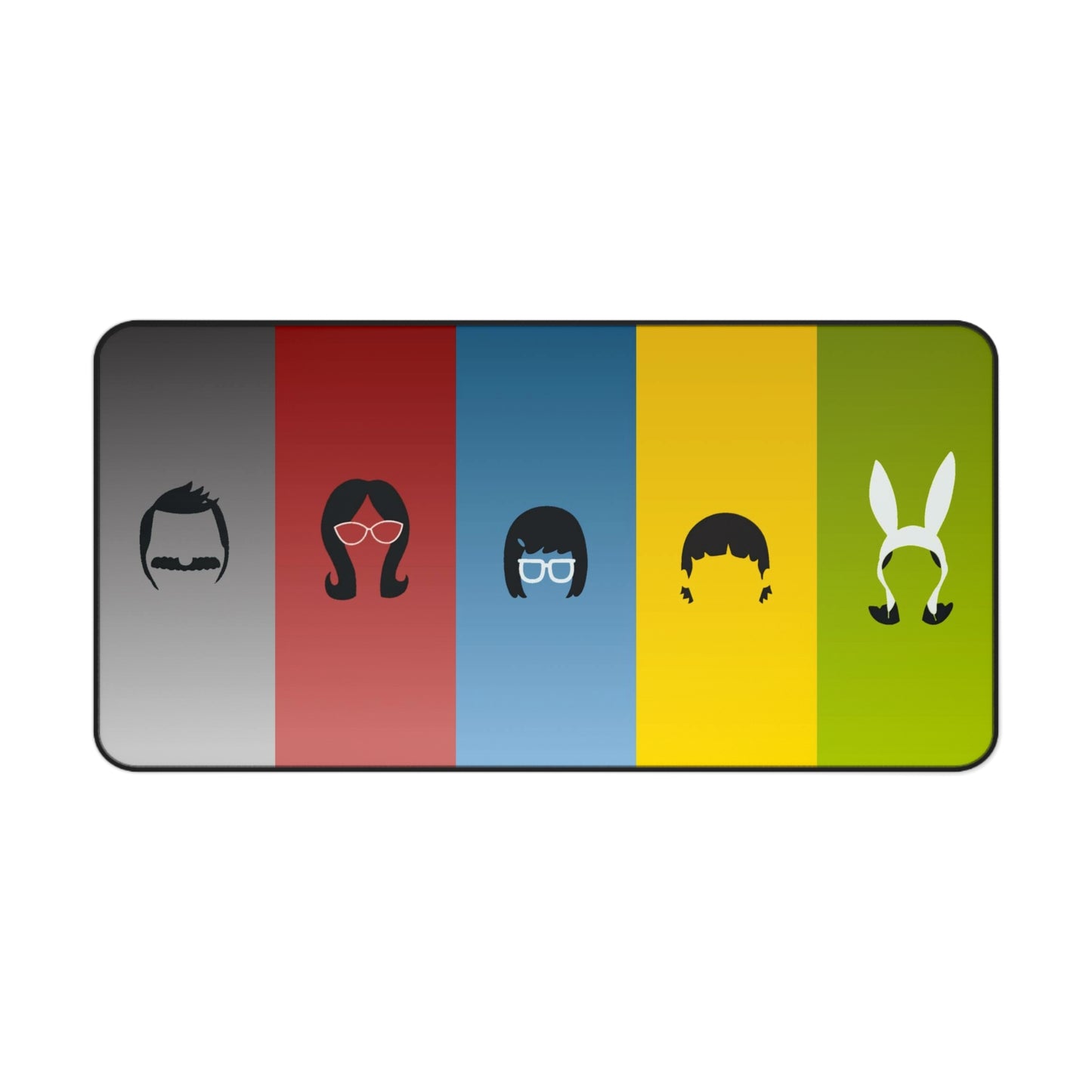 Bobs Burgers Cartoon PC PS High Definition Video Game Desk Mat Mousepad