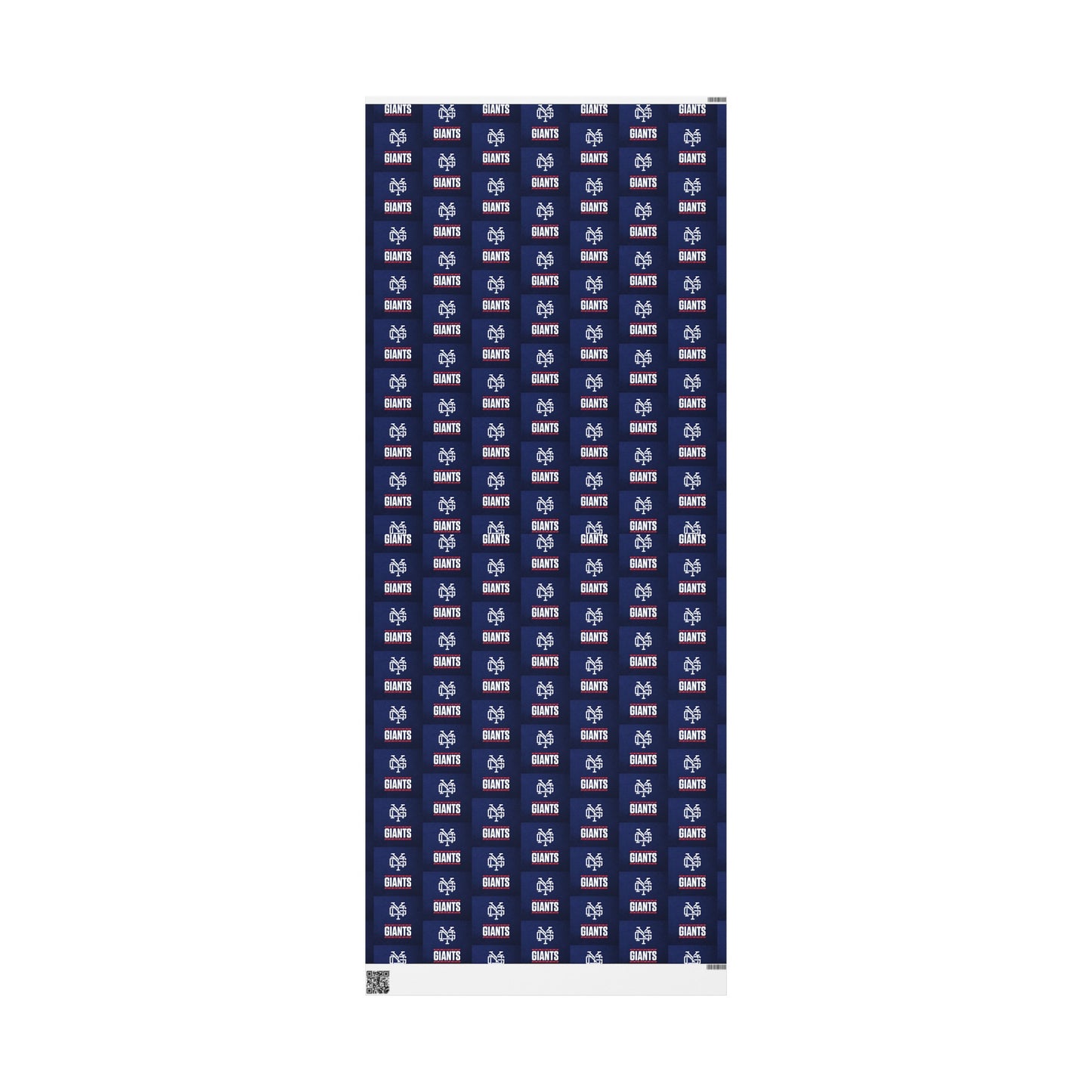 New York Giants NFL Football Birthday Gift Wrapping Paper Holiday