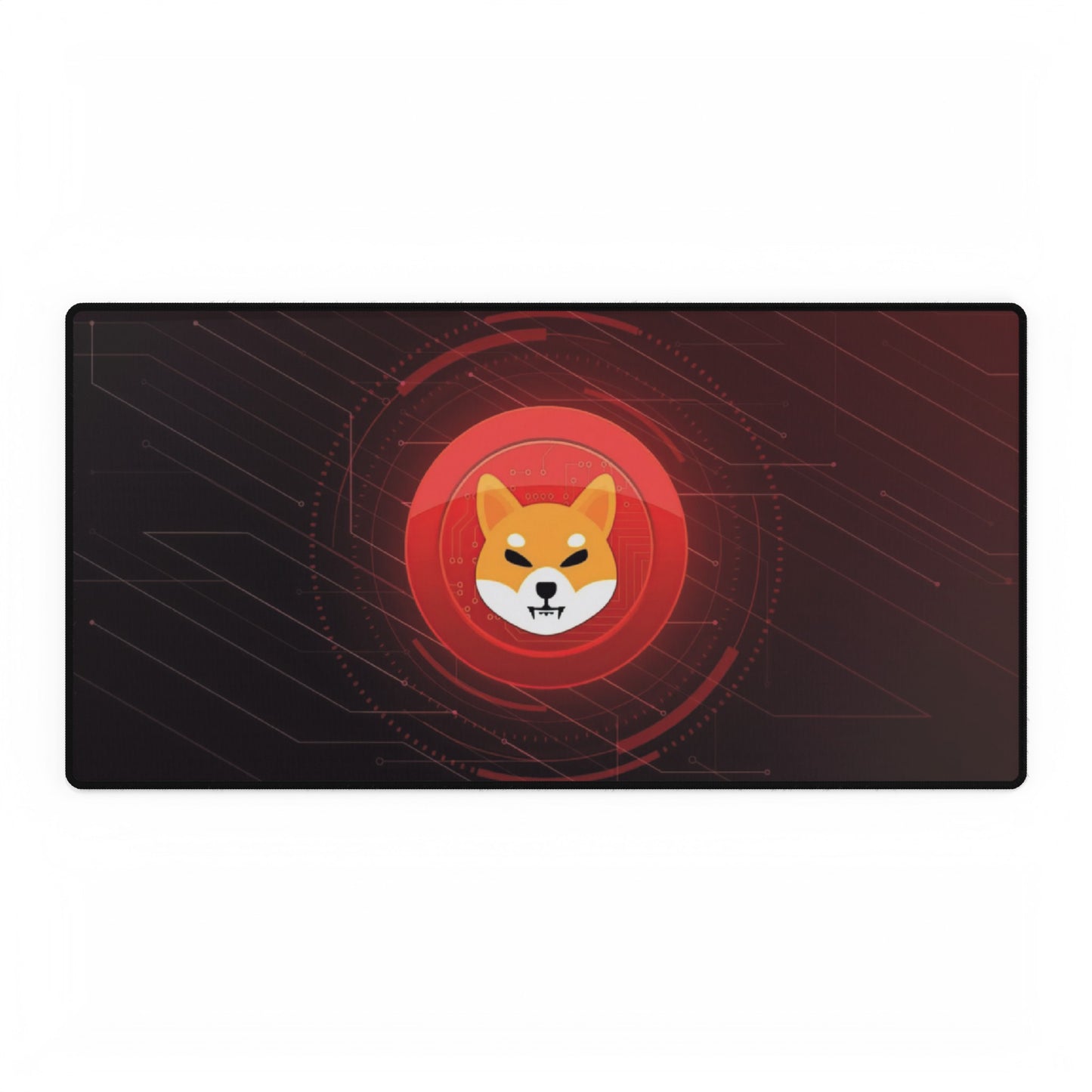 Shiba Inu Coin Cryptocurrency WOW High Definition Desk Mat Mousepad