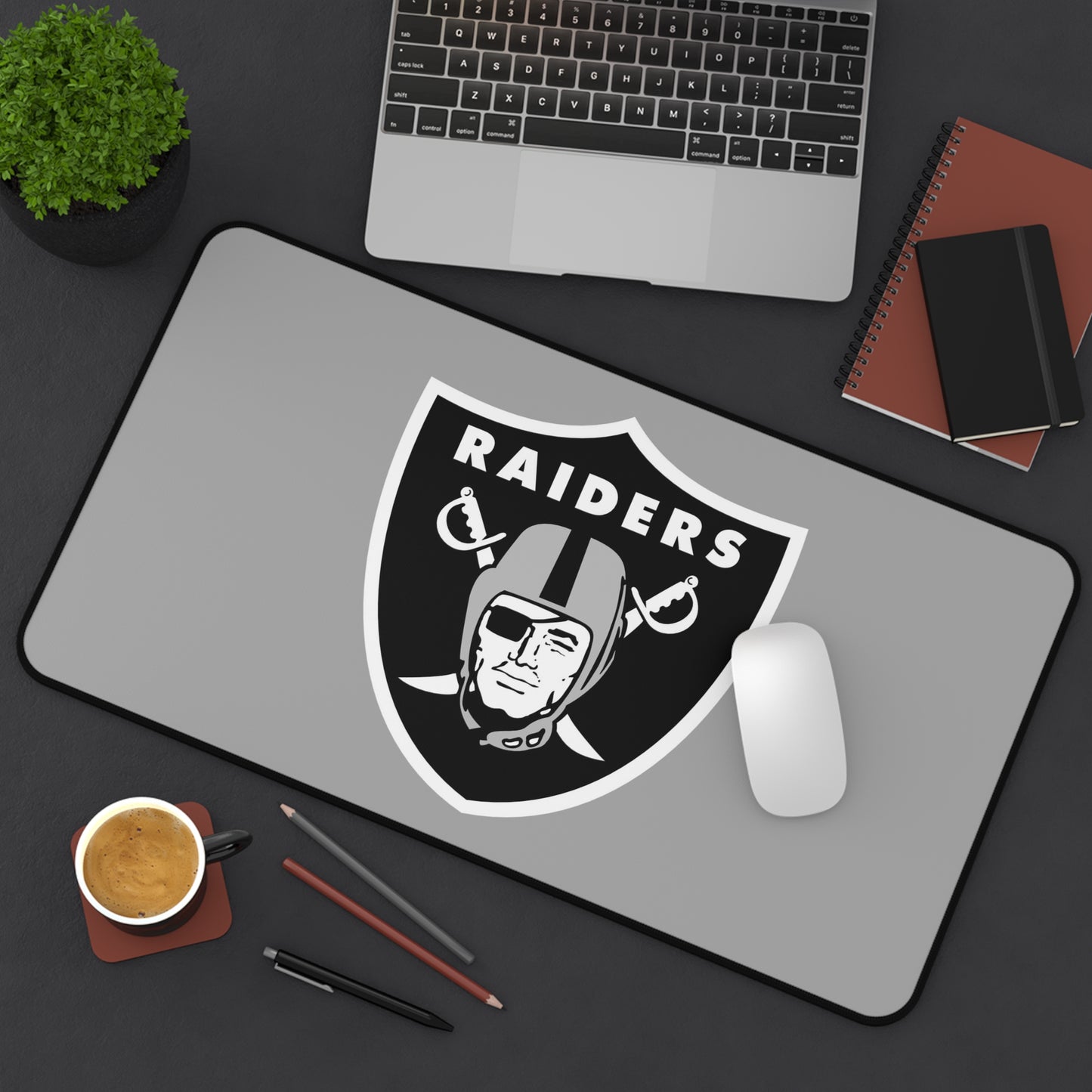 Las Vegas Raiders NFL Football High Definition PC Desk Mat Mousepad