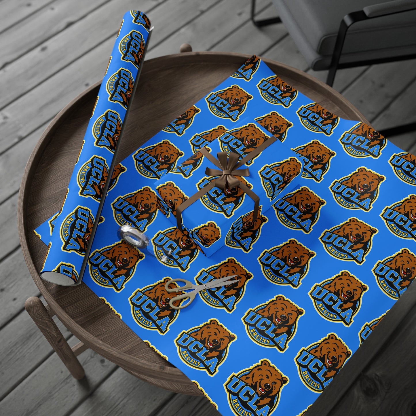 UCLA Bruins NCAA College Graduation Alumni Birthday Gift Wrapping Paper Holiday