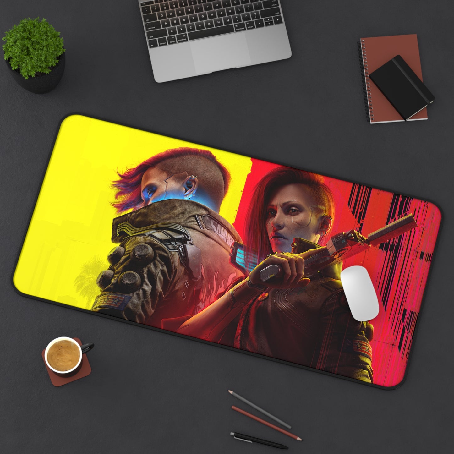 Cyberpunk 2077 High Definition Online PC PS Video Game Desk Mat Mousepad