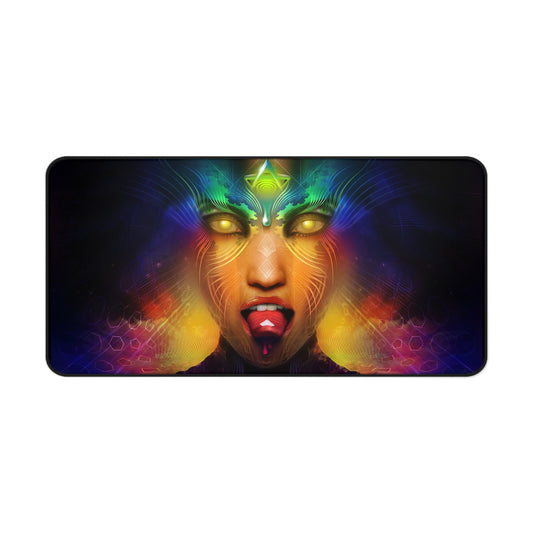 Trippy Acid High Definition Game Home Video Game PC PS Desk Mat Mousepad