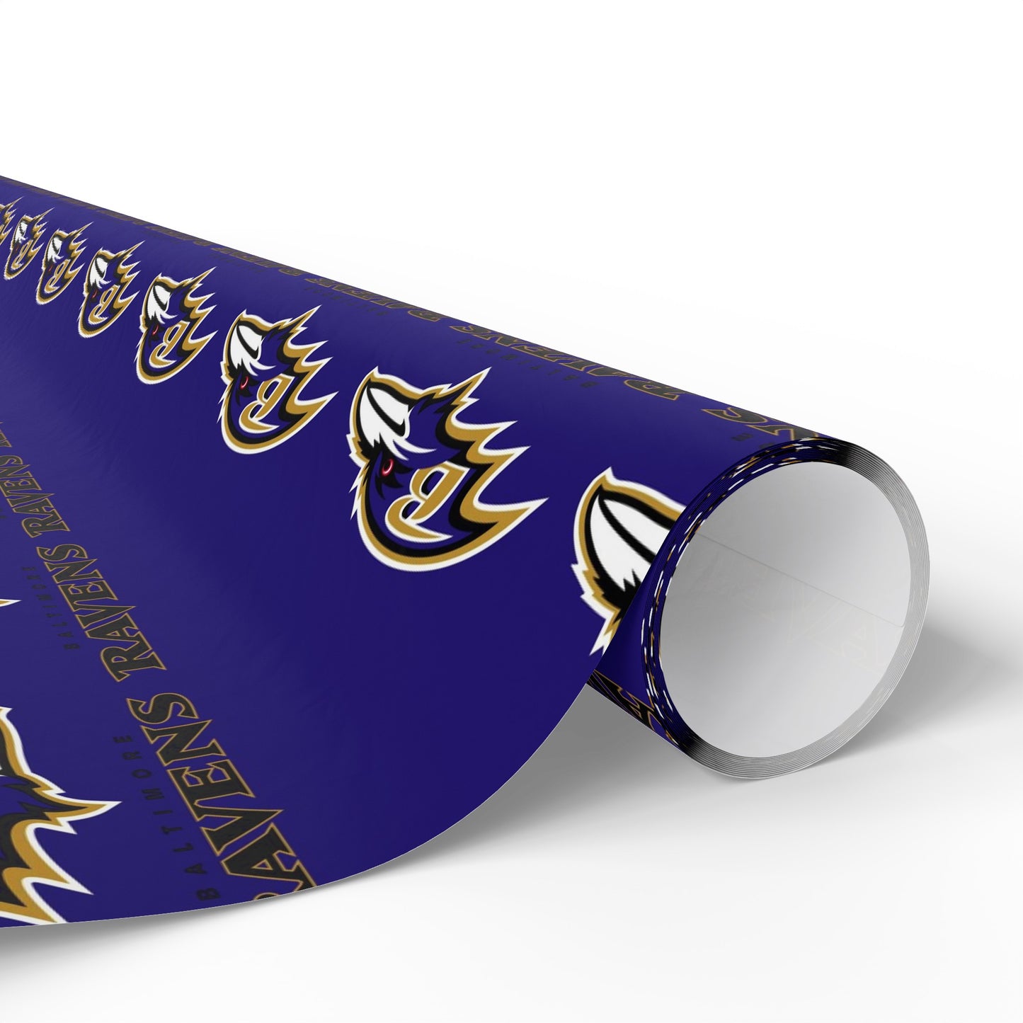 Baltimore Ravens NFL Football Birthday Graduation Gift Wrapping Paper Holiday