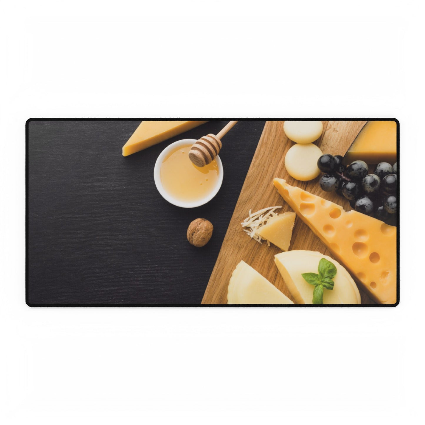 Cheese Lovers Grapes Honey charcuterie board High Definition Desk Mat Mousepad