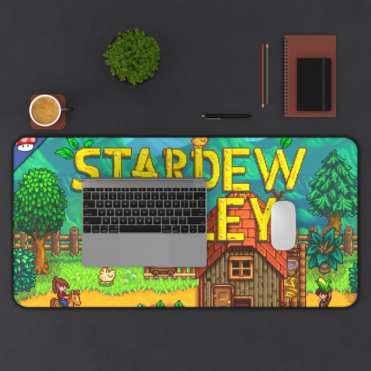 Stardew Valley High Definition Online PC PS Video Game Desk Mat Mousepad