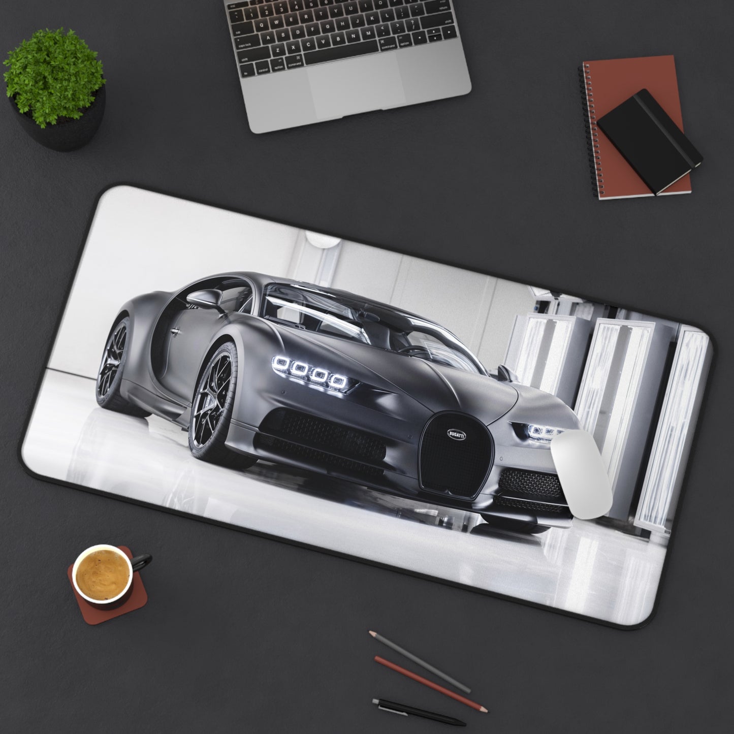 Bugatti High Definition Super Car Office Home Decor Desk Mat Mousepad