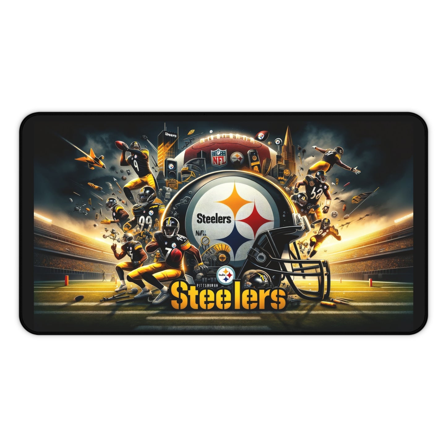 Pittsburg Steelers NFL Football High Definition Desk Mat Mousepad