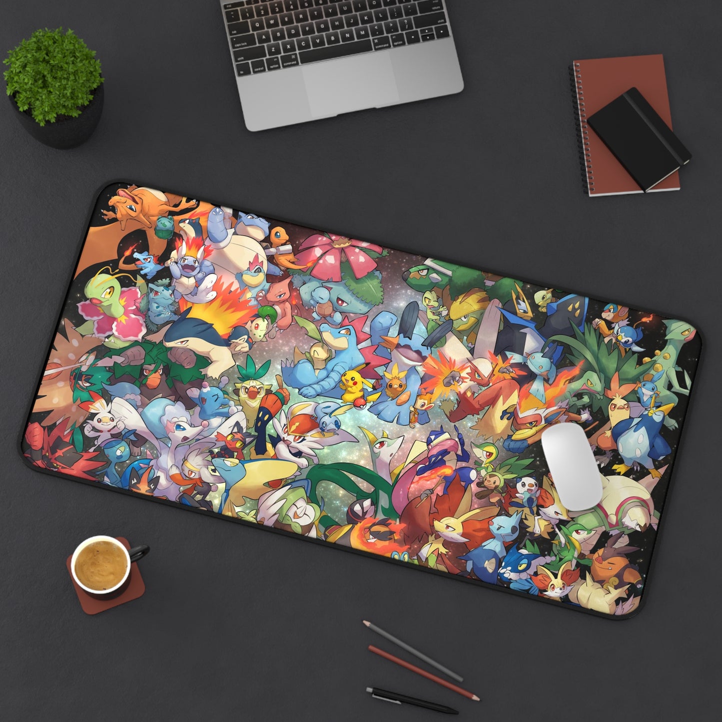 Pokemon all characters Anime Manga Cartoon High Definition PC Desk Mat Mousepad