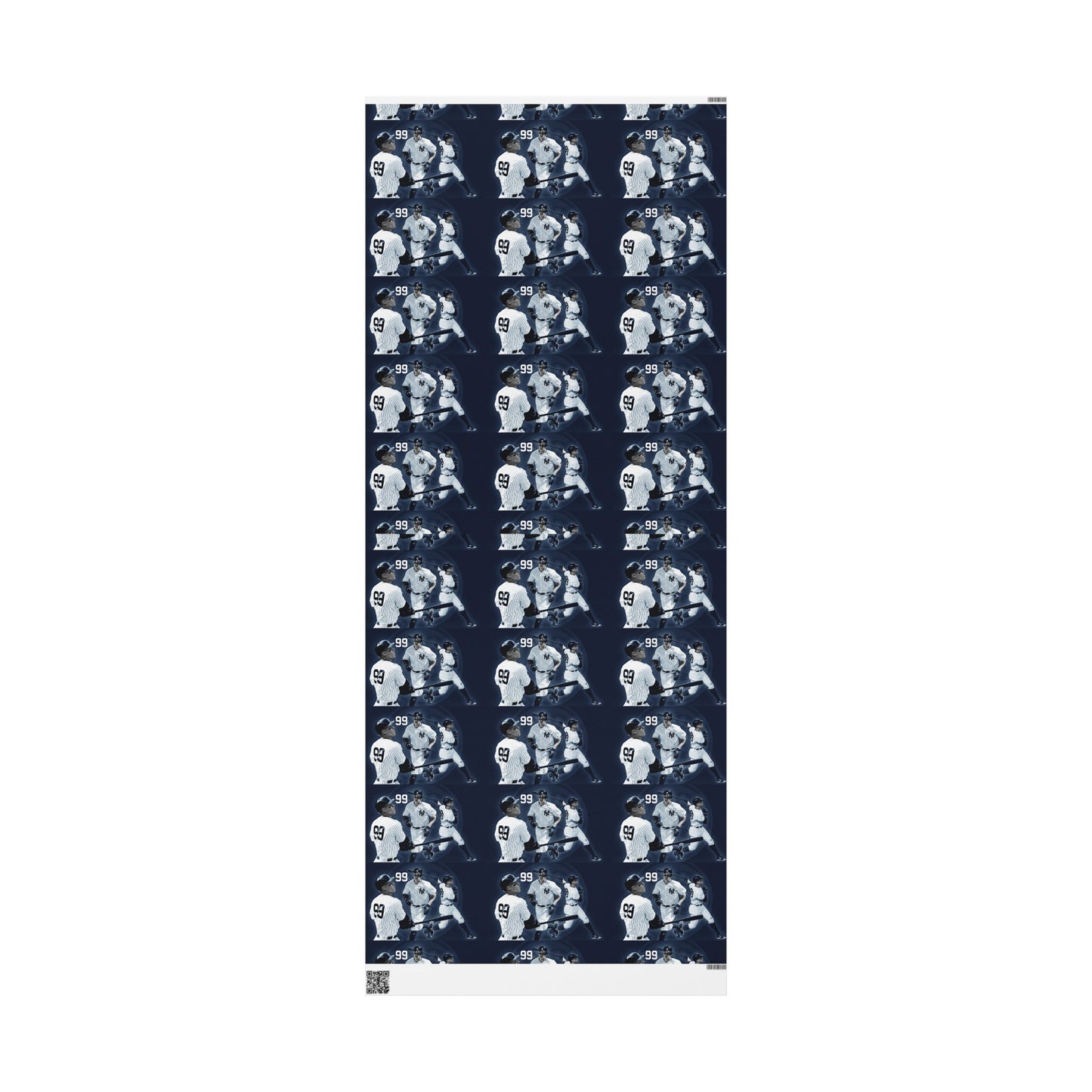 Aaron Judge New York Yankees Baseball MLB Birthday Gift Wrapping Paper Holiday